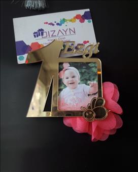 1 YAŞ PLEKSİ ÇERÇEVE MAGNET